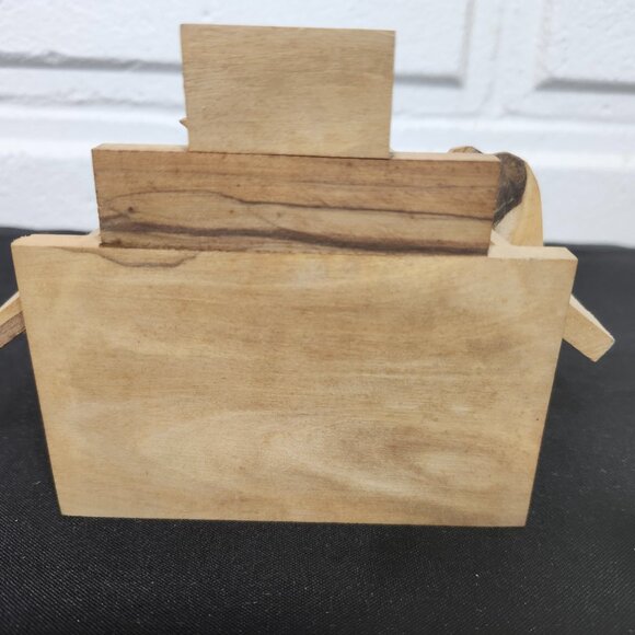 Vintage Holy Land Olive Wood Christmas Nativity Scene - Picture 8 of 9